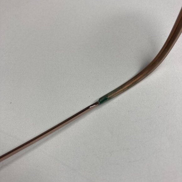 Warby Parker Blair Eyeglass Frames Rose Gold 55-18-145 Rounded Cat Eye‎ Unique - Picture 14 of 15